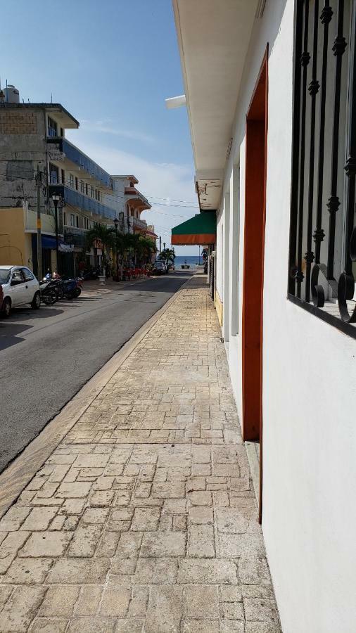Casa Baeza Apartament, The Best Location, 70Mts From The Sea โกซูเมล ภายนอก รูปภาพ