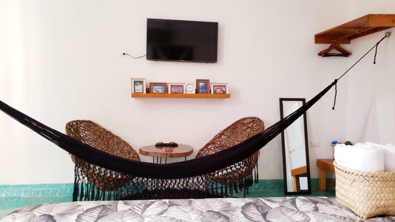 Casa Baeza Apartament, The Best Location, 70Mts From The Sea โกซูเมล ภายนอก รูปภาพ